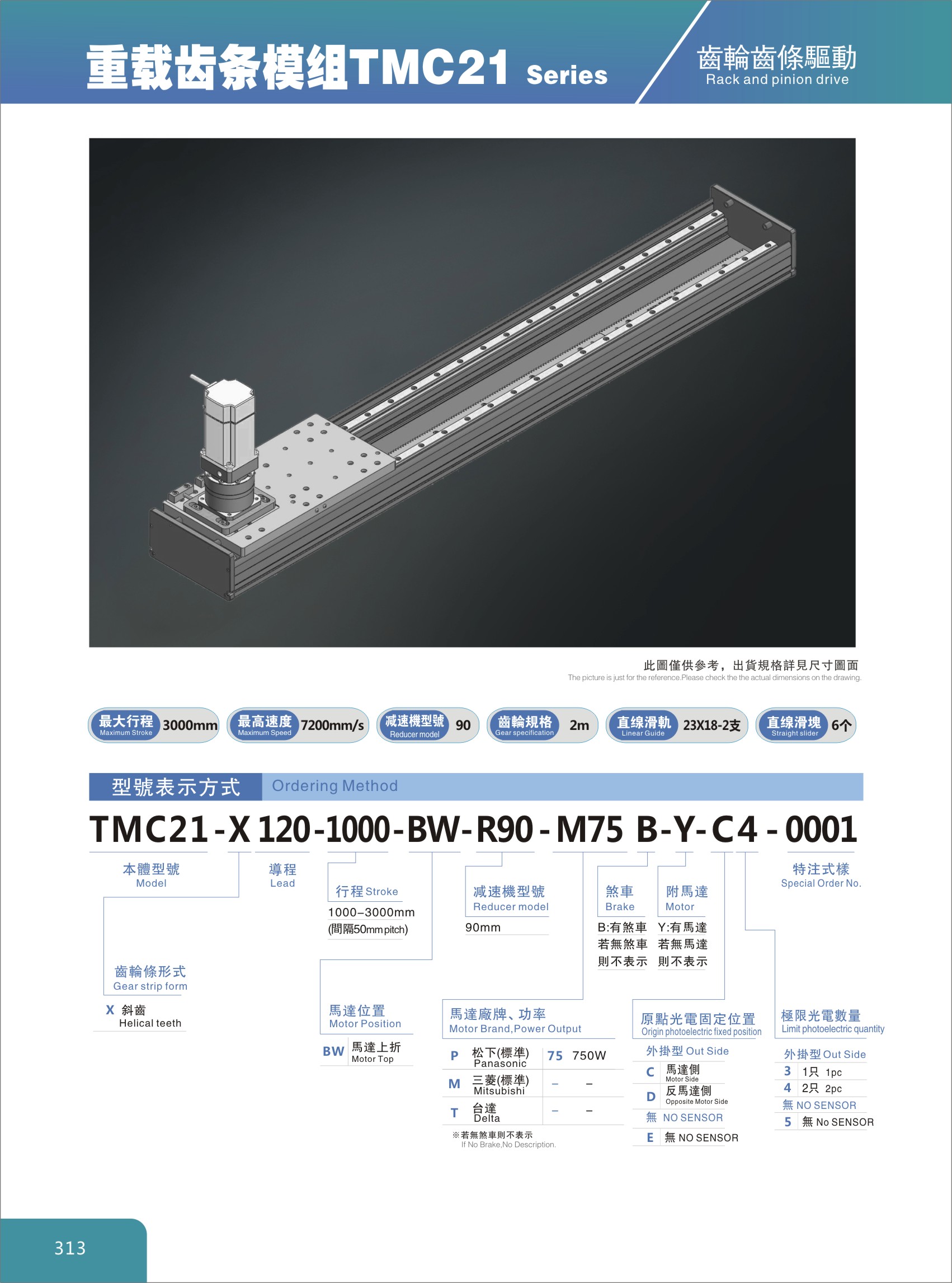 TMC21齿条